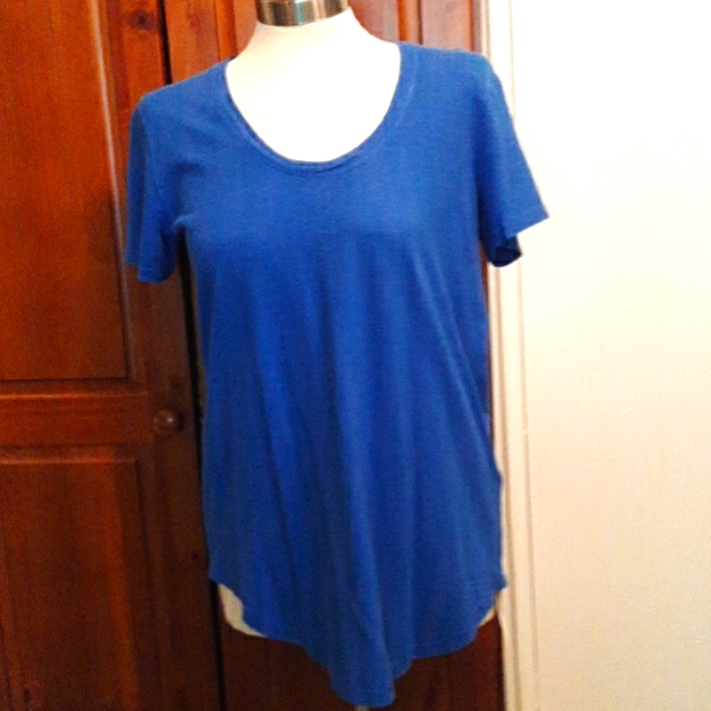 Poetry Blue Short Sleeve Tee